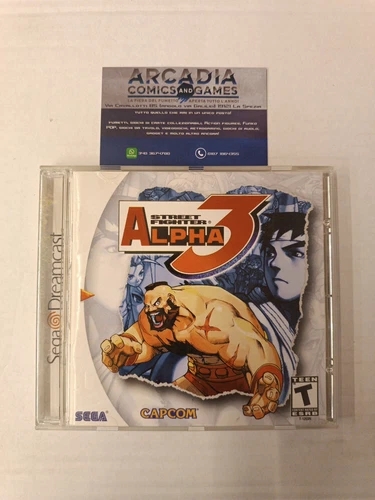 Street Fighter Alpha 3 NTSC USA Dreamcast SEGA Ottime Condizioni